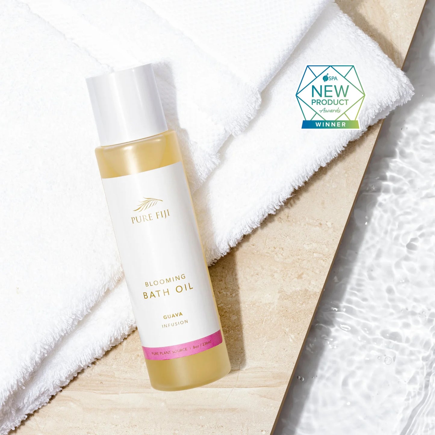 Blooming Bath Oil - Coconut (8oz/236ml)