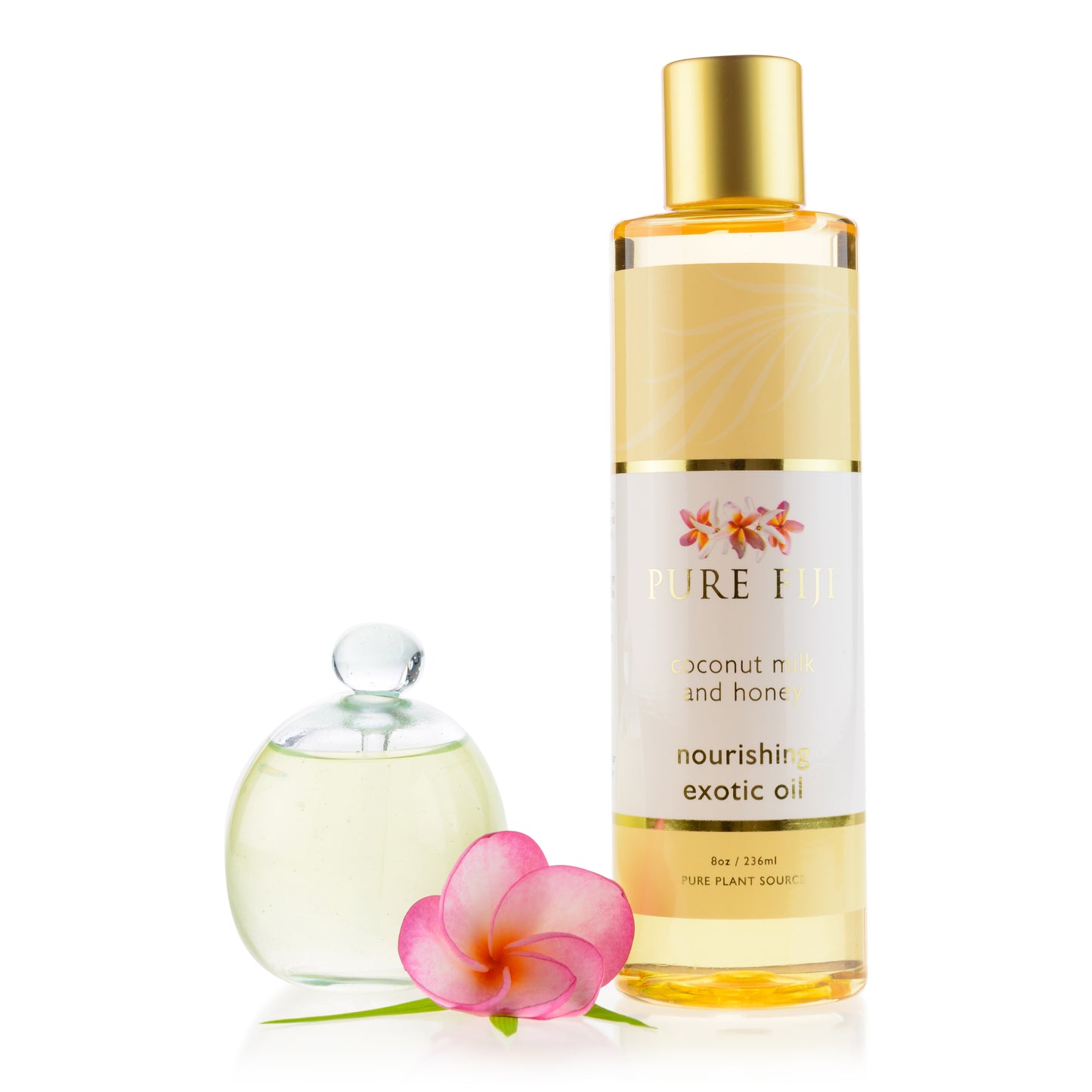 Pure Fiji - Exotic Oil 8oz - Coconut Milk & Honey