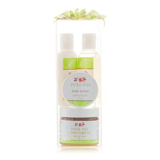 Pure Fiji - Sugar Glow Spa Box Gift pack - Starfruit