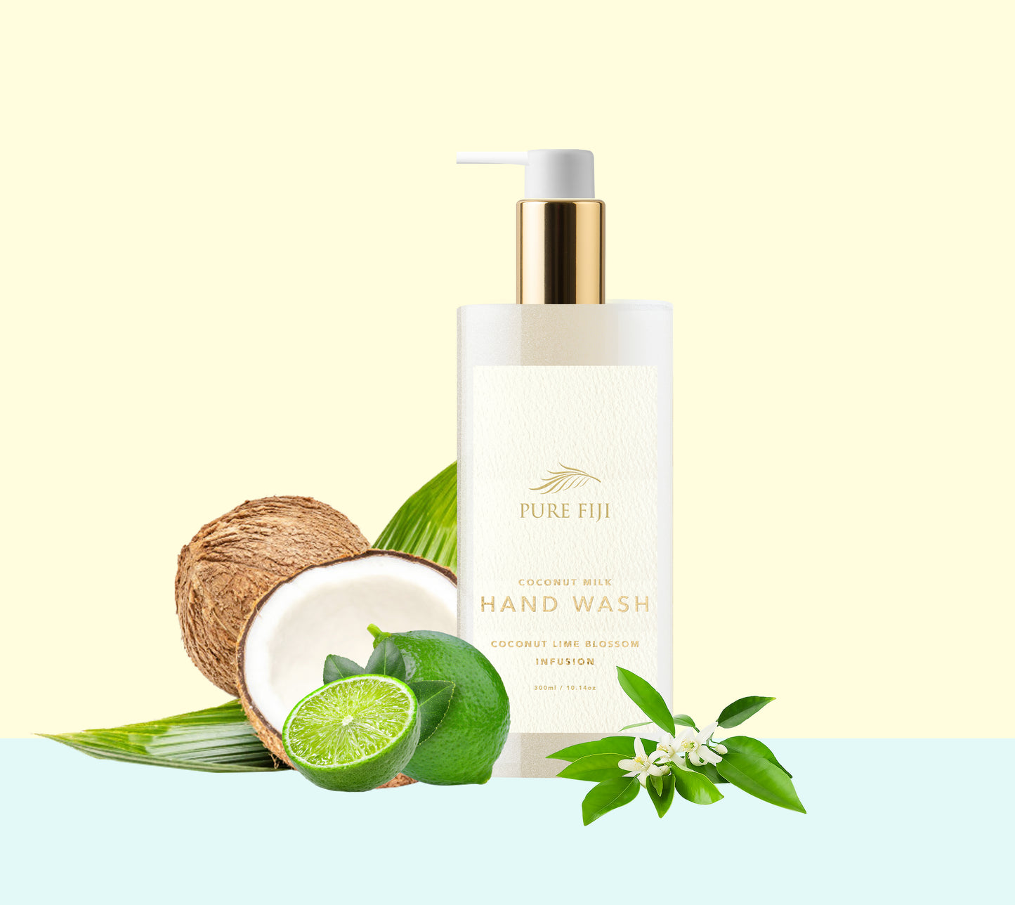 Pure Fiji - Vanity Hand Wash Duo - Coconut Lime Blossom