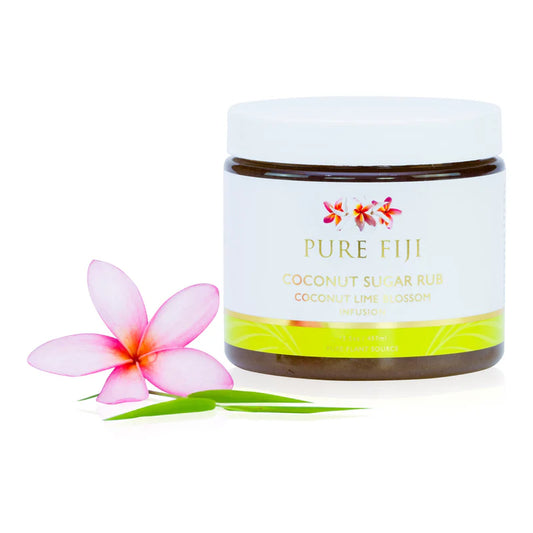 Pure Fiji - Sugar Rub 15.5oz - Coconut Lime Blossom