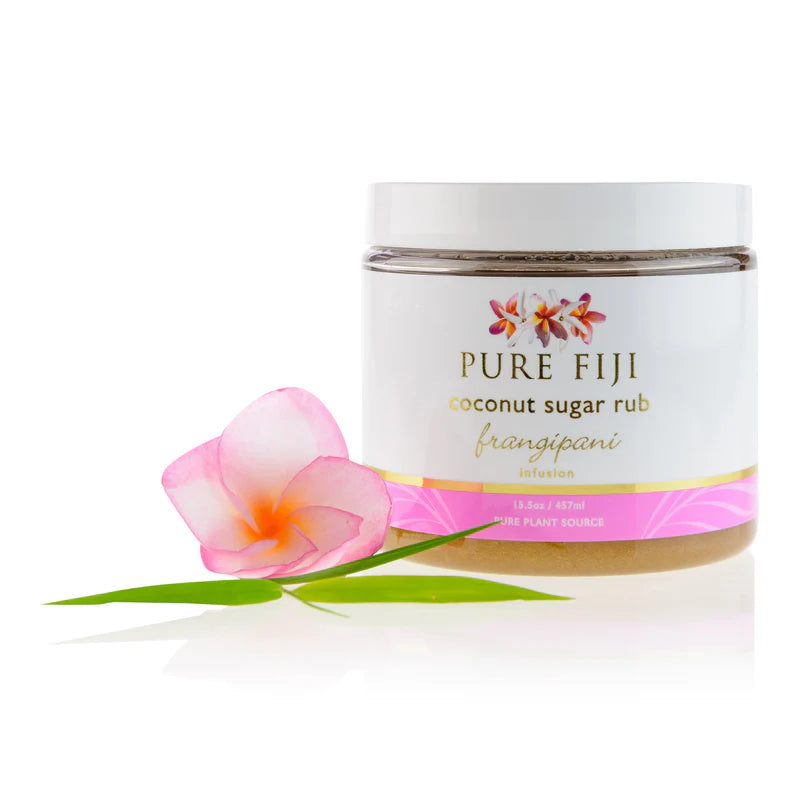 Pure Fiji - Coconut Sugar Rub - Frangipani