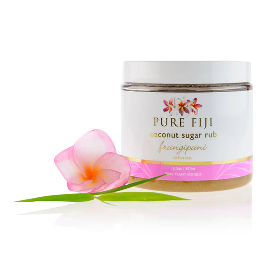 Pure Fiji - Sugar Rub 15.5oz - Frangipani